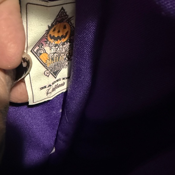 LOVE PAIN AND STITCHES HANDMADE POSION HEART BLACK ON BLACK CROSSBODY OG!! - Picture 10 of 14